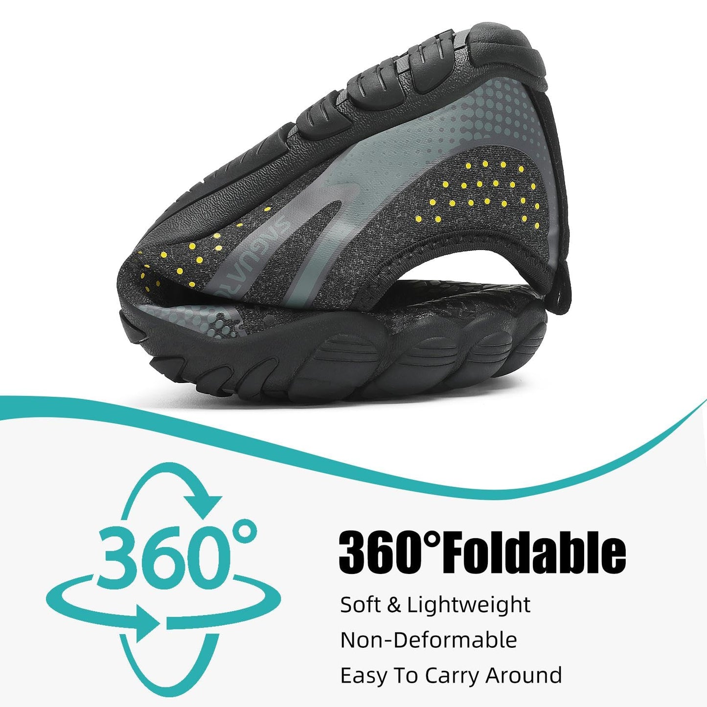 SAGUARO Barefoot Shoes Women Wide Toe Box Trail Running Shoe Womens for Walking Gym Training Sneakers Size 6.5 Women/4.5 Men