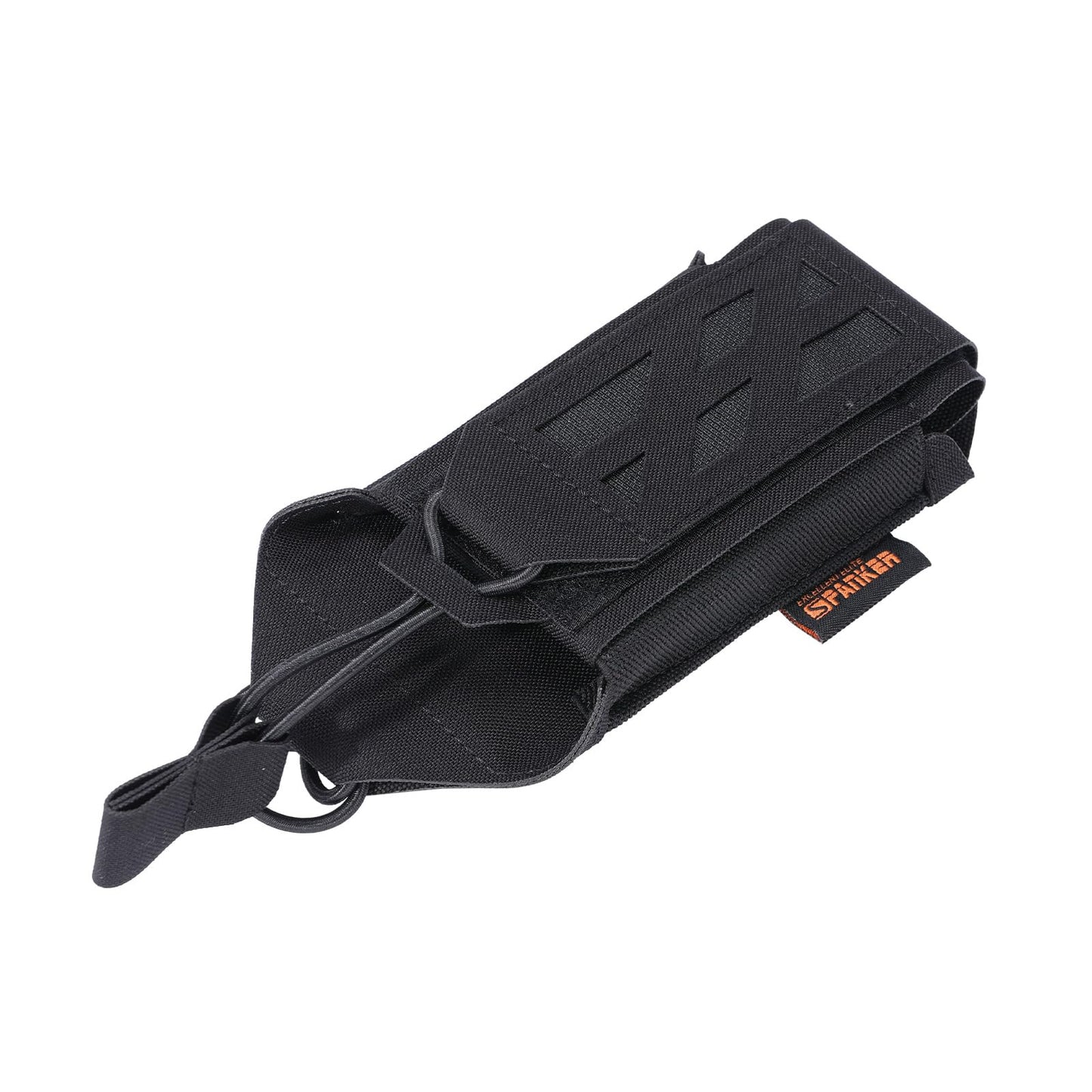 EXCELLENT ELITE SPANKER Tactical Universal Radio Holster Holder Molle Radio Pouch Adjustable for Duty Belt,Vest for Two Ways Walkie Talkie Holder(3 * 1 * 7inch)