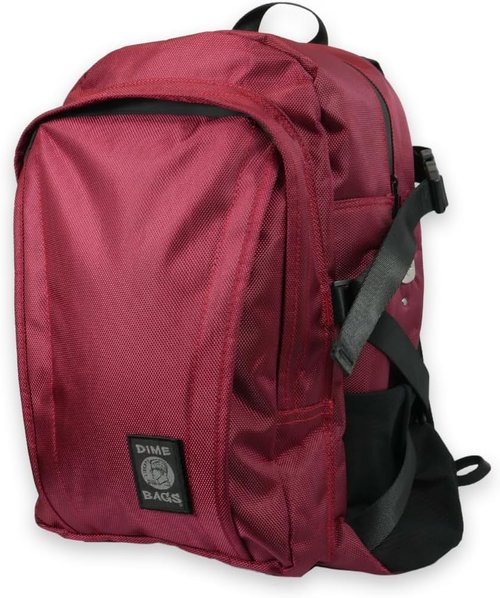 Dime Bags Odor Blocking Backpack with Lock, Water-Resistant, Anti Theft Bag, Lockable Travel Backpack with Padded Shoulder Straps, Spill Proof Zippers, Transporter (Black)