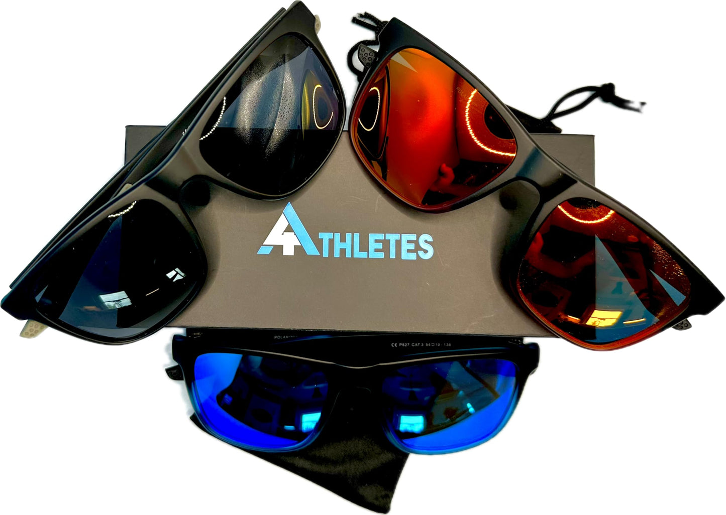 4Athletes Victory Polarized Sunglasses (Smoke Lenses)