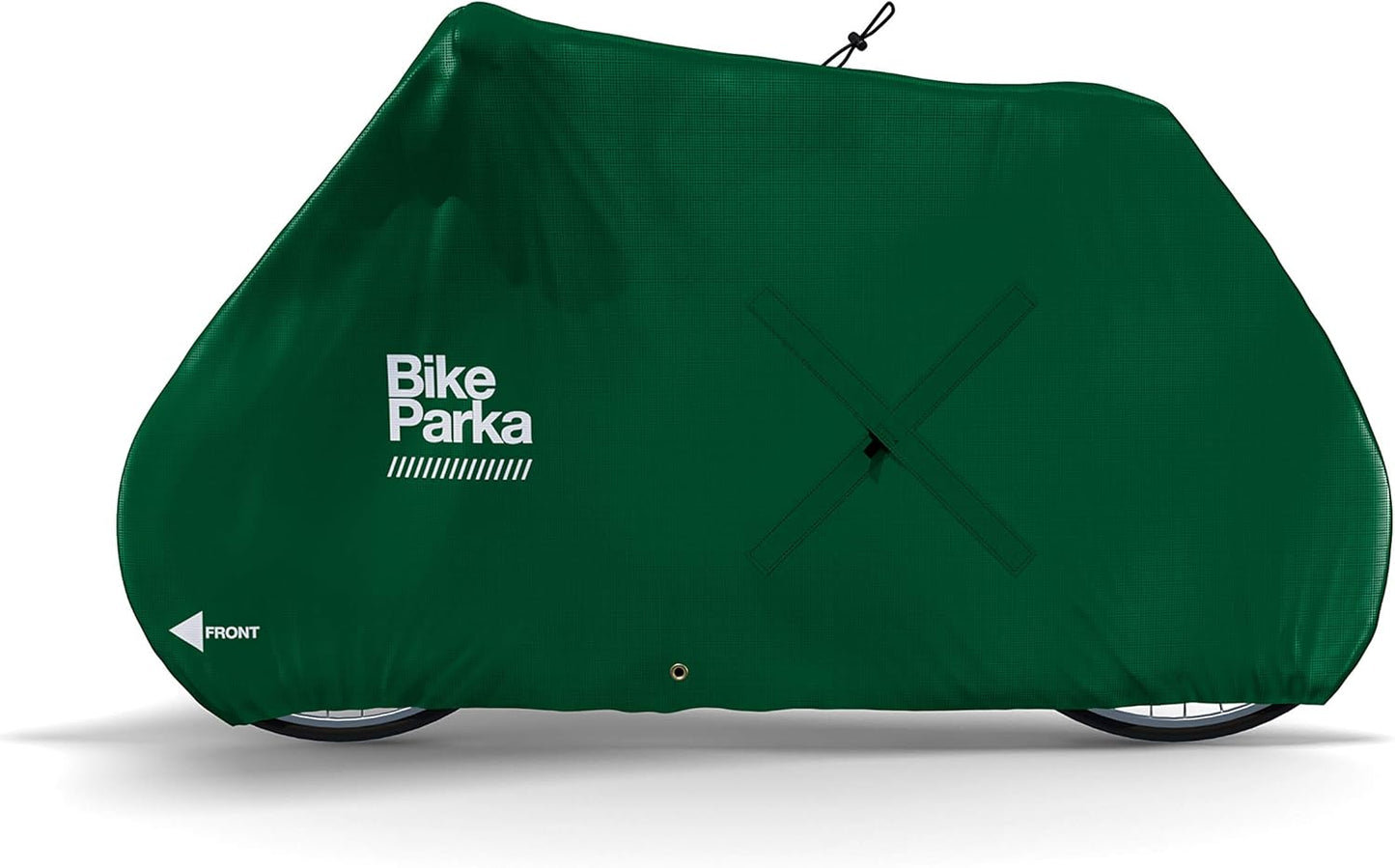 Urban Bike Cover - Waterproof & Durable with Lock-Through Panels, RipStop fabric, Adjustable for Any Bike, Attachable Stuff Sac - Ideal for Bikes in Daily Use (Ciel Blue)