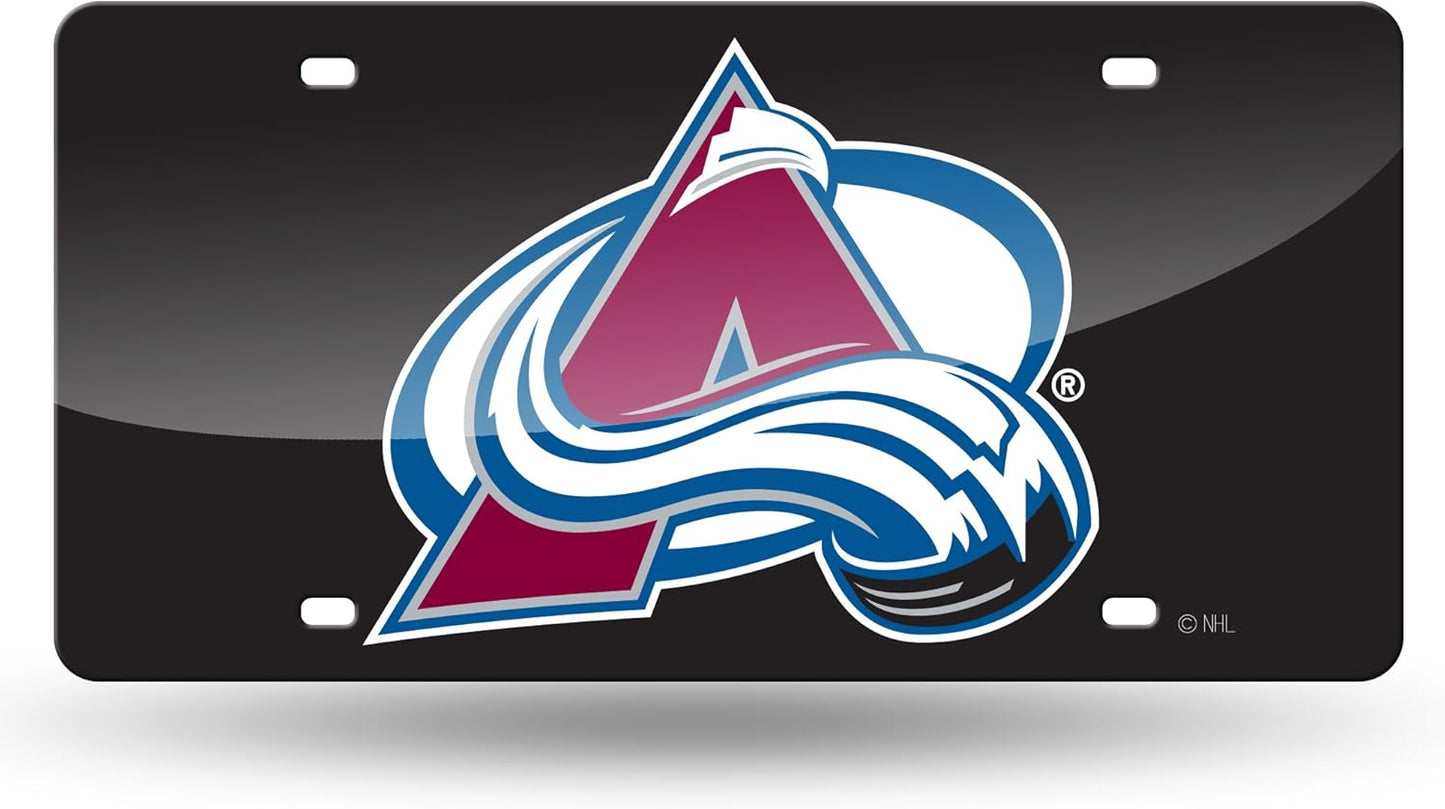 NHL Anaheim Ducks License Plate Tag - Laser Inlaid Metal Car Accessory