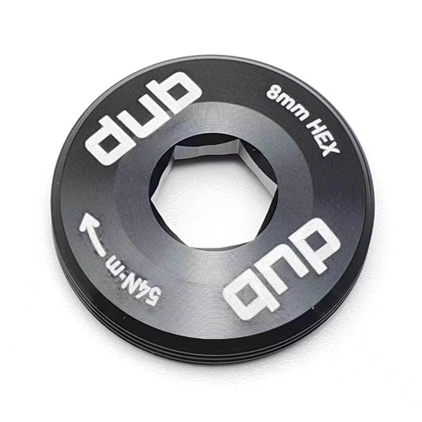 takewell Self-Extracting Crank Arm Cap M18/M30 for SRAM Dub, Black (White Letters)
