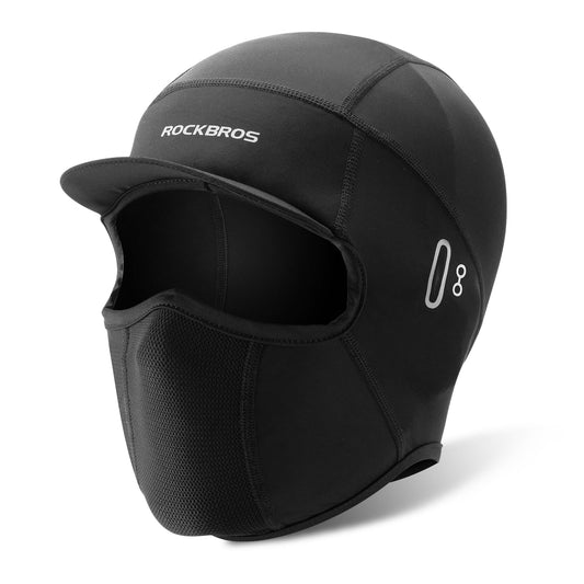 ROCKBROS Balaclava Face Mask, Summer Cooling Neck Gaiter Cycling Cap, UV Protector Motorcycle Scarf for Men/Women Black