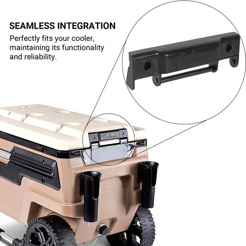 2-Pack Calvana Cooler Snap-On Hinge Replacement, Competible with Trailmate Coolers (Screws Included)
