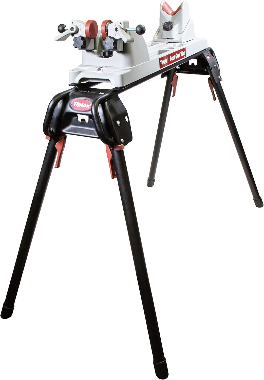 Tipton Universal Gun Maintenance Stand with Heavy-Duty, Lightweight, Collapsible Design for Range Shooting and Gunsmithing