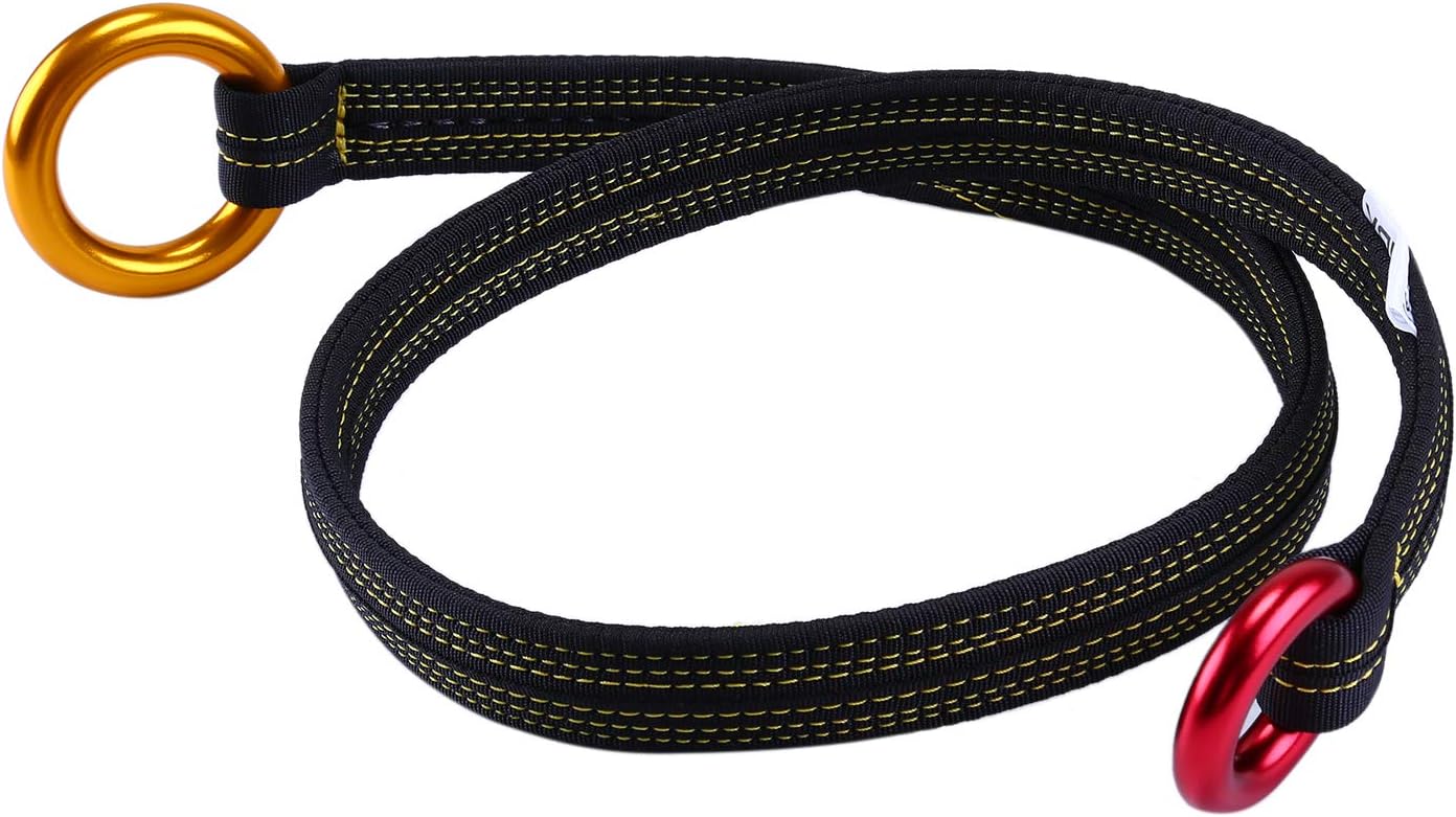 WILDKEN Tree Arborist Friction Saver Tree Climbing Cambium Saver Loop Belt Sling Retrievable Anchor 35.4 inch/43 inch