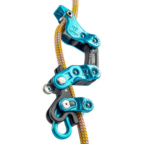 Notch Rope Runner Vertec Ultimate Climbing & Work Positioning Device, Tool-Free Adjustability, Midline Attachable, Use with Lines 11-12.9mm (99703)