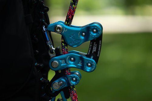 Notch Rope Runner Vertec Ultimate Climbing & Work Positioning Device, Tool-Free Adjustability, Midline Attachable, Use with Lines 11-12.9mm (99703)