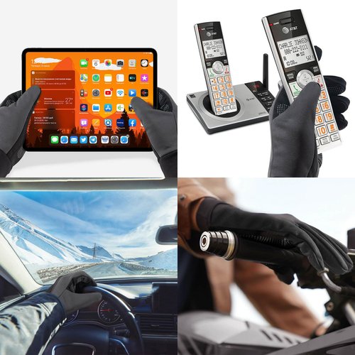 Winter Gloves with Touchscreen Fingers Men Women: Winter Glove Touch Screen, Waterproof Windproof Snowproof, Warm Thermal Unisex for Outdoor Sports Daily Use Work Motorcycling Thanksgiving Day Gifts
