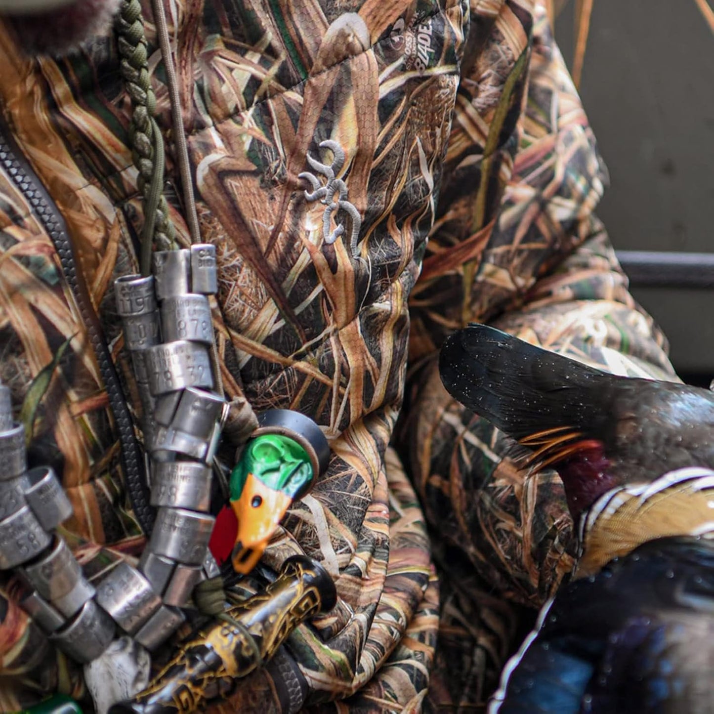Zink Calls Mallard Drake Whistle Polycarbonate Durable Versatile Realistic Hunting Duck Game Call - Detailed Carving & Easy-Blow System