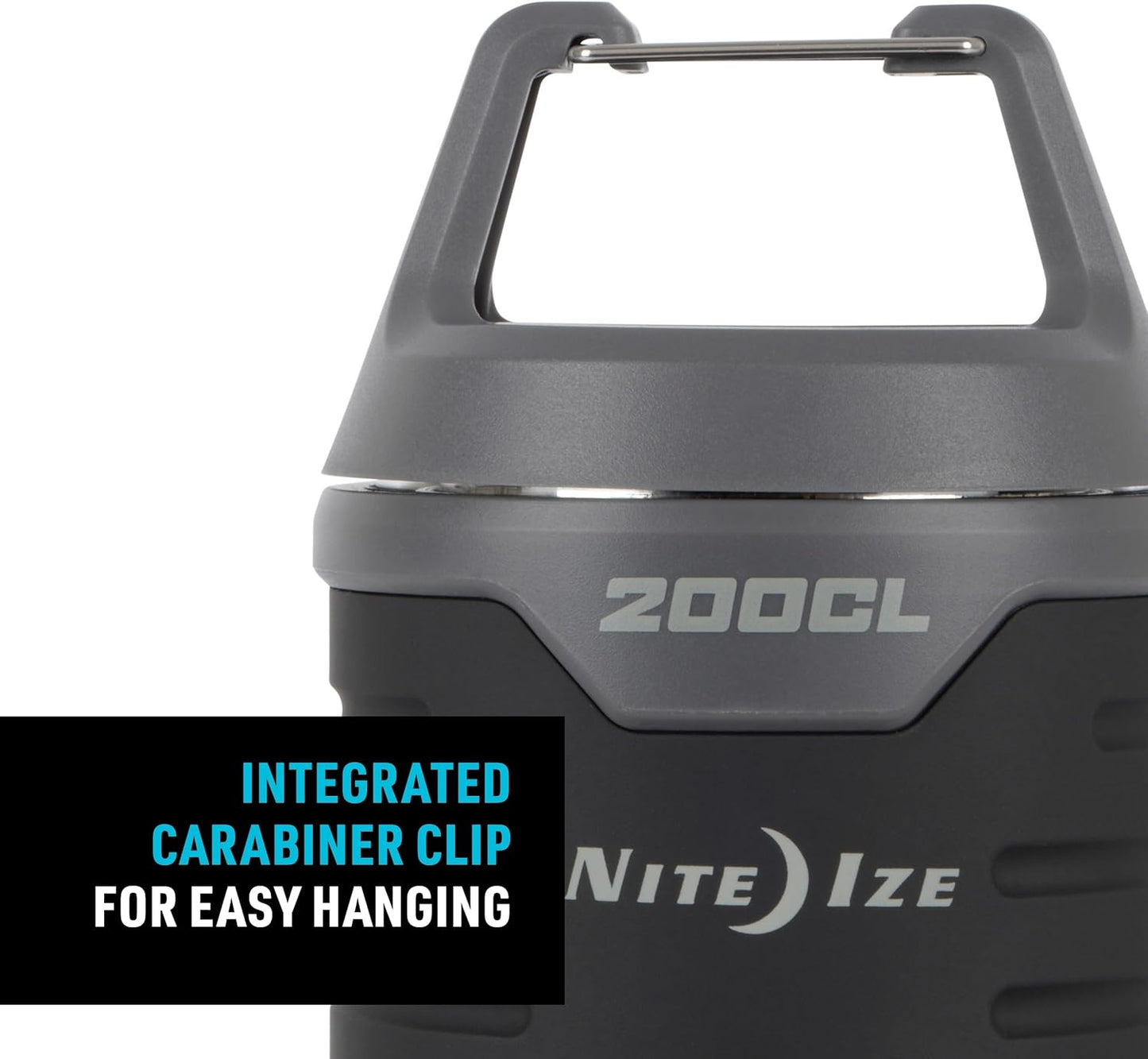 Nite Ize Radiant 400 Lantern, Radiant 400 Lumen Lantern for Camping Or Emergency Preparedness, Black