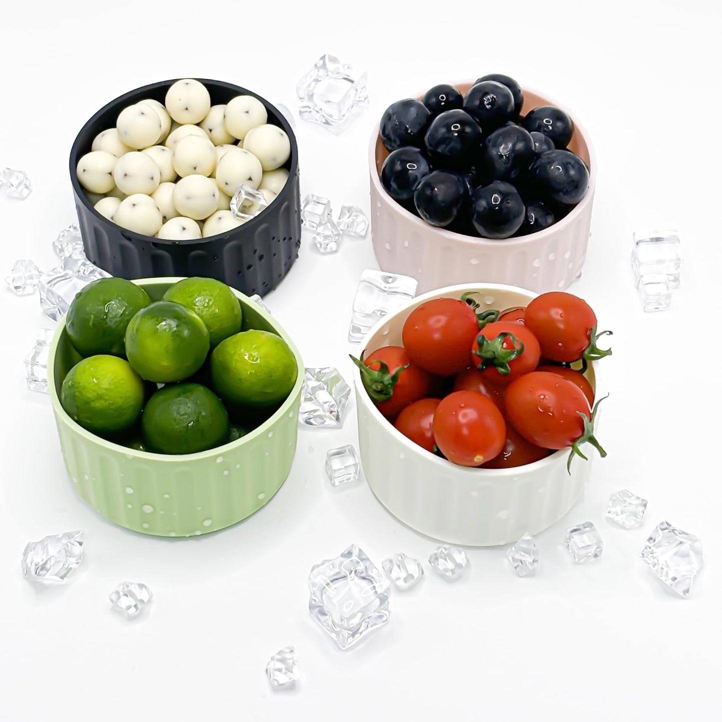 GDwhale 2 Pack Silicone Boot for Stanley 40oz & 30oz,IceFlow 20oz & 30oz,and Hydroflask 12-24 oz - Anti-Slip/Scratch/Noise,Protector Sleeve Cover Boot for Stanley Cup Accessories - BPA Free (Pink)