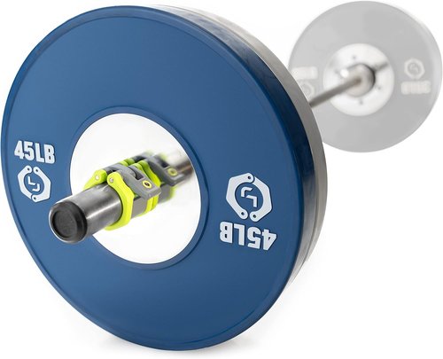 Lock-Jaw HEX 50mm / 2" Olympic Barbell Collar (Green)