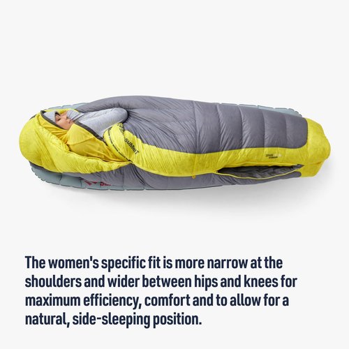 Sea to Summit Spark Women's Ultralight Down Sleeping Bag, 15-Degree, Regular