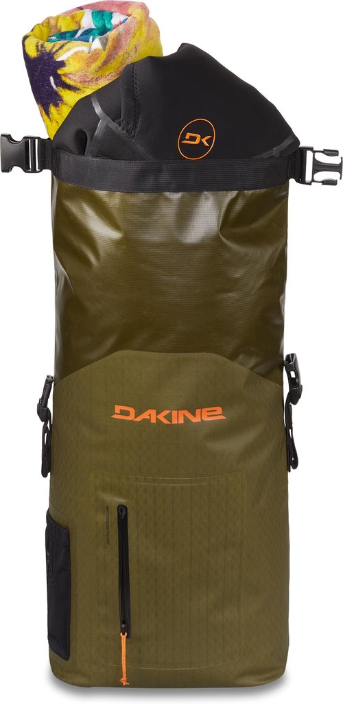 Dakine Cyclone Lt Wet/Dry Rolltop Pack 30L - Dark Olive, One Size