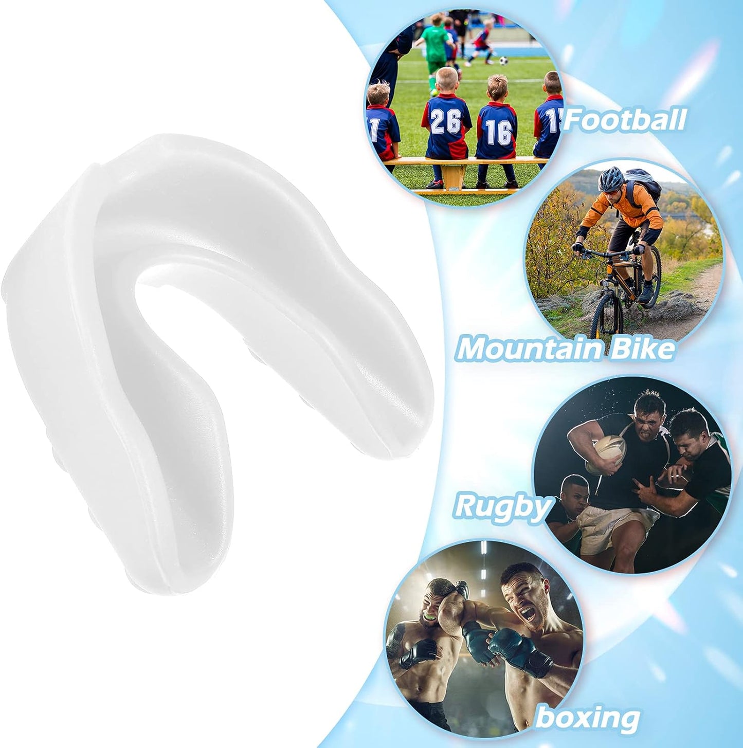 Sport Mouth Guards | Gum Teeth Armor for Boxing, Basketball, Football