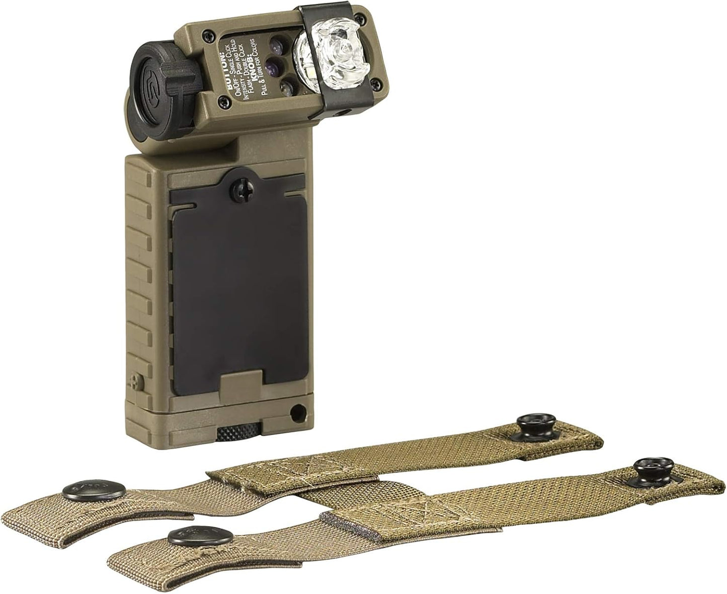 Streamlight Sidewinder Waterproof Flashlight Kit - 55 Lumens, MOLLE Retainer & Paracord