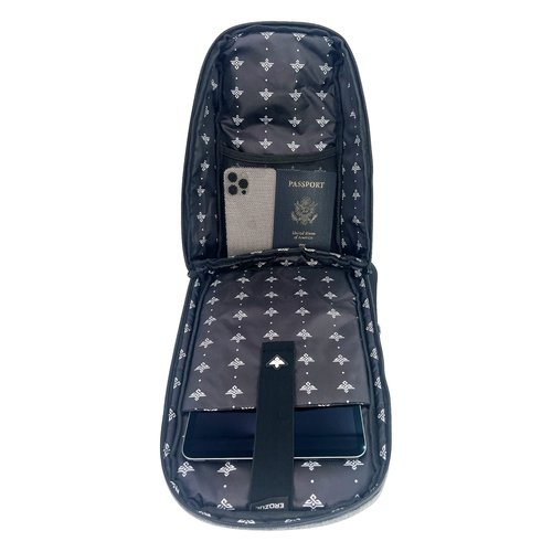 Erozul Equinox Sling Backpack Anti Theft Combination Lock Chest Shoulder Bag Waterproof Crossbody Casual Daypack (Graphite)