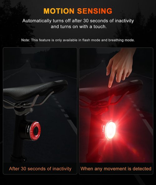 DJWFARR Bike Lights for Night Riding, Bicycle Headlight & Tail Light Set, 2000 Lumens Super Bright Road Mountain Lights, Rechargeable & 6400mAh Ultra-Long Battery Life, 13 Lighting Modes