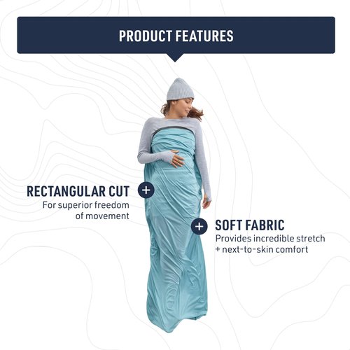 Sea to Summit Sleep System: Camp Plus SI Mat and Comfort Blend Sleeping Bag Liner