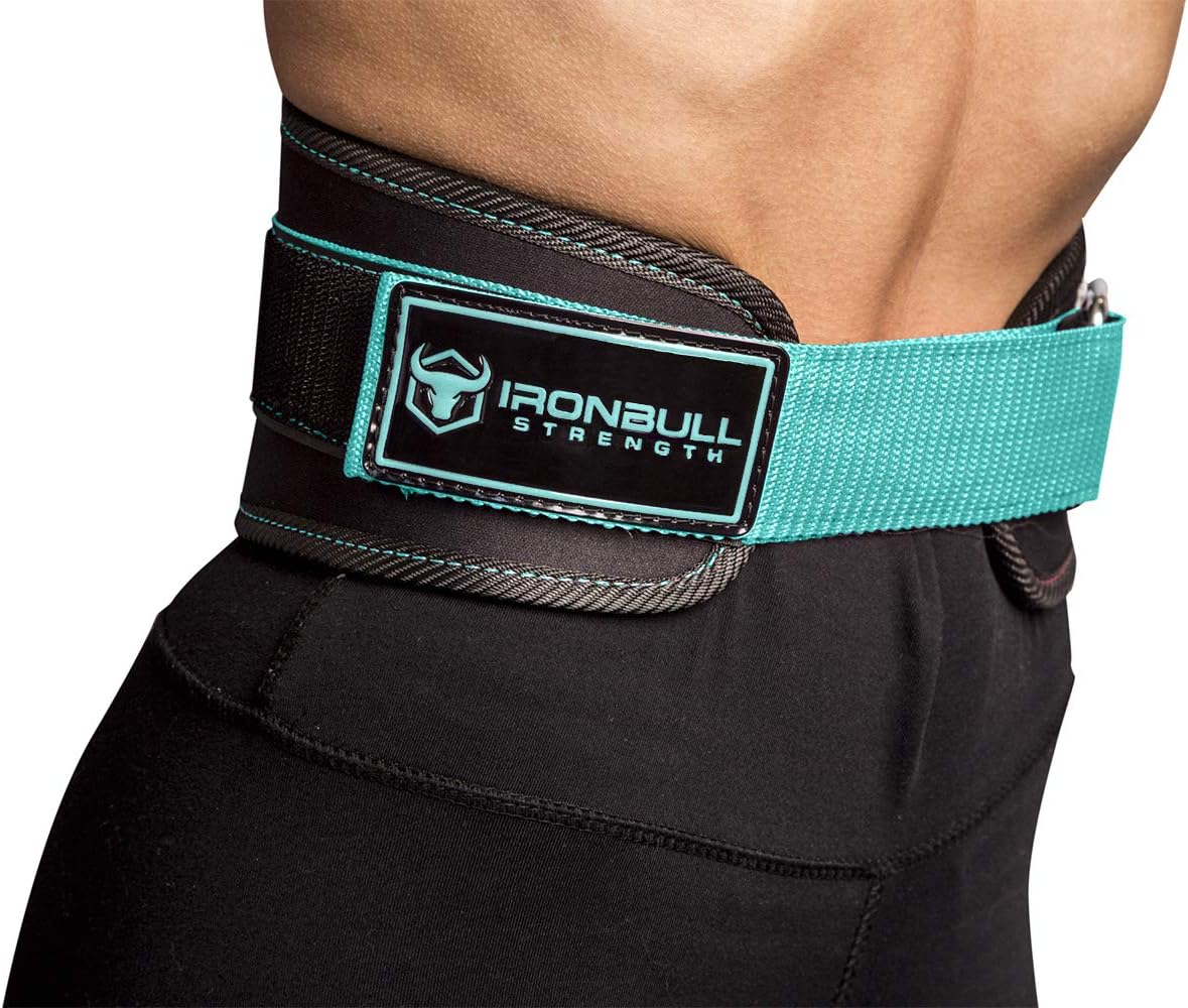 Women Weight Lifting Belt - High Performance Neoprene Back Support - Light Weight & Heavy Duty Core Support For WeightLifting and Fitness