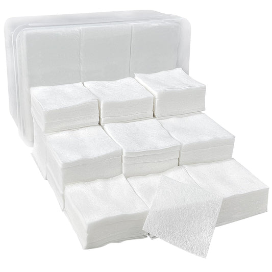900 PCS Gun Cleaning Patches, 2x2 Inch Square Lint-Free Cotton Pads for 9mm, Rifle, Shotgun & Firearm Maintenance - High Absorbency Gun Cleaning Wipes, Cloth, Pads with Storage Case