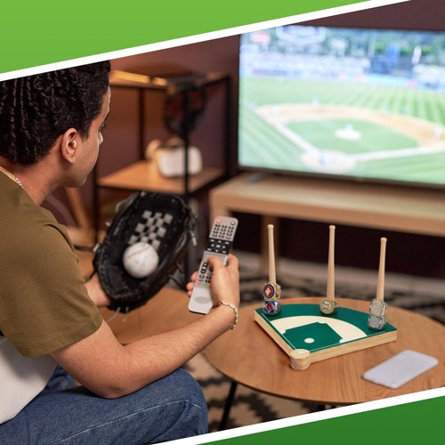 Spiareal Baseball Ring Holder, Softball Ring Display Case, Championship Baseball Ring Stand, Stadium Design Homeplate Stacked, Sports Baseball Ring Holder Gifts for Lovers Grandpa Dad