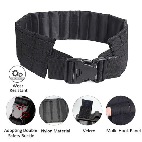 DMLENGOIN Versatile Belly Band Holster - Concealed Carry for Men/Women | Left & Right Hand Draw | Fits Most Pistols and Revolvers