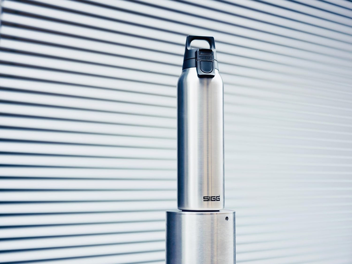 SIGG - Hot & Cold One Top - Compatible Thermo Flask Hot & Cold Bottles - Leakproof - Dishwasher Safe - BPA Free - Grey