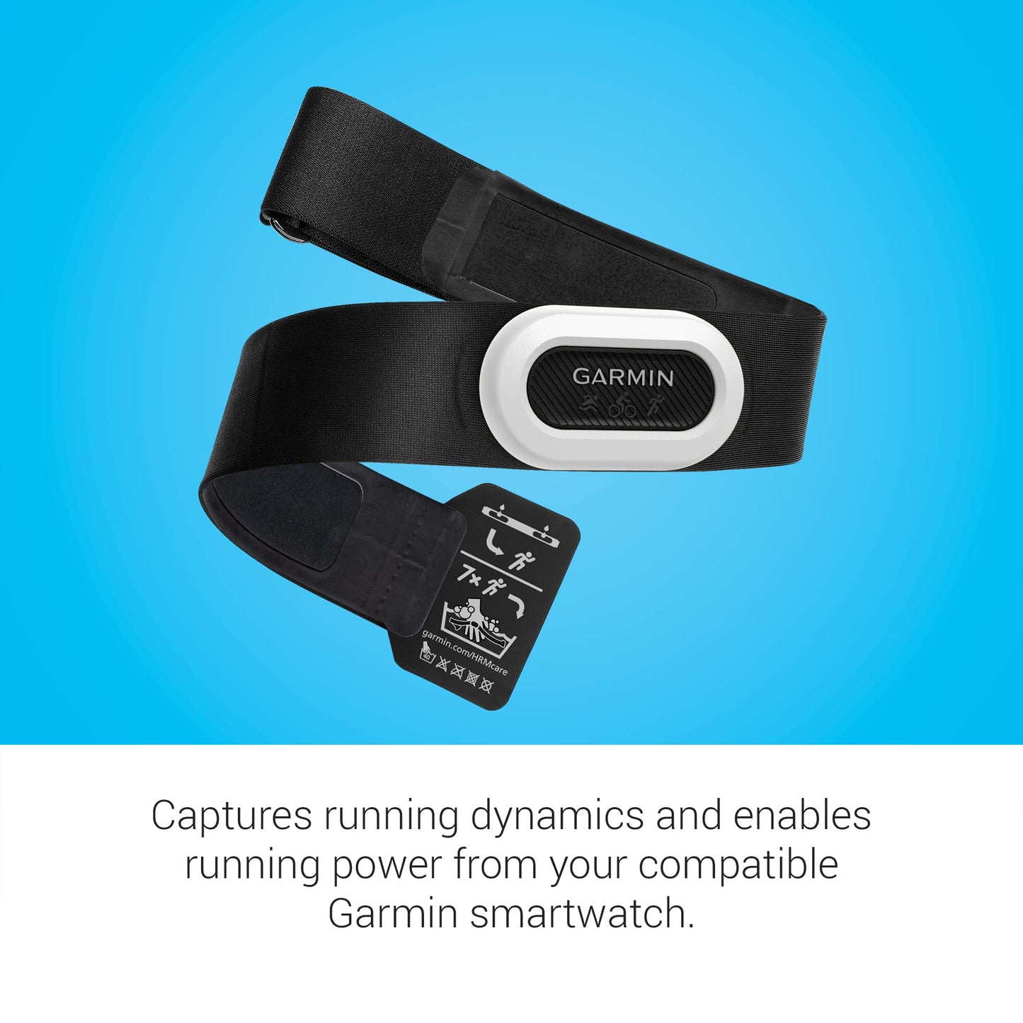 Garmin HRM-Pro Plus, Premium Chest Strap Heart Rate Monitor, Captures Running Dynamics, Transmits via ANT+ and BLE (010-13118-05)