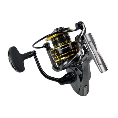 Okuma Inspira ISX Lightweight Rigid Aluminum TCA Flight Drive 9BB Spinning Reel, ISX-4000XA, Black