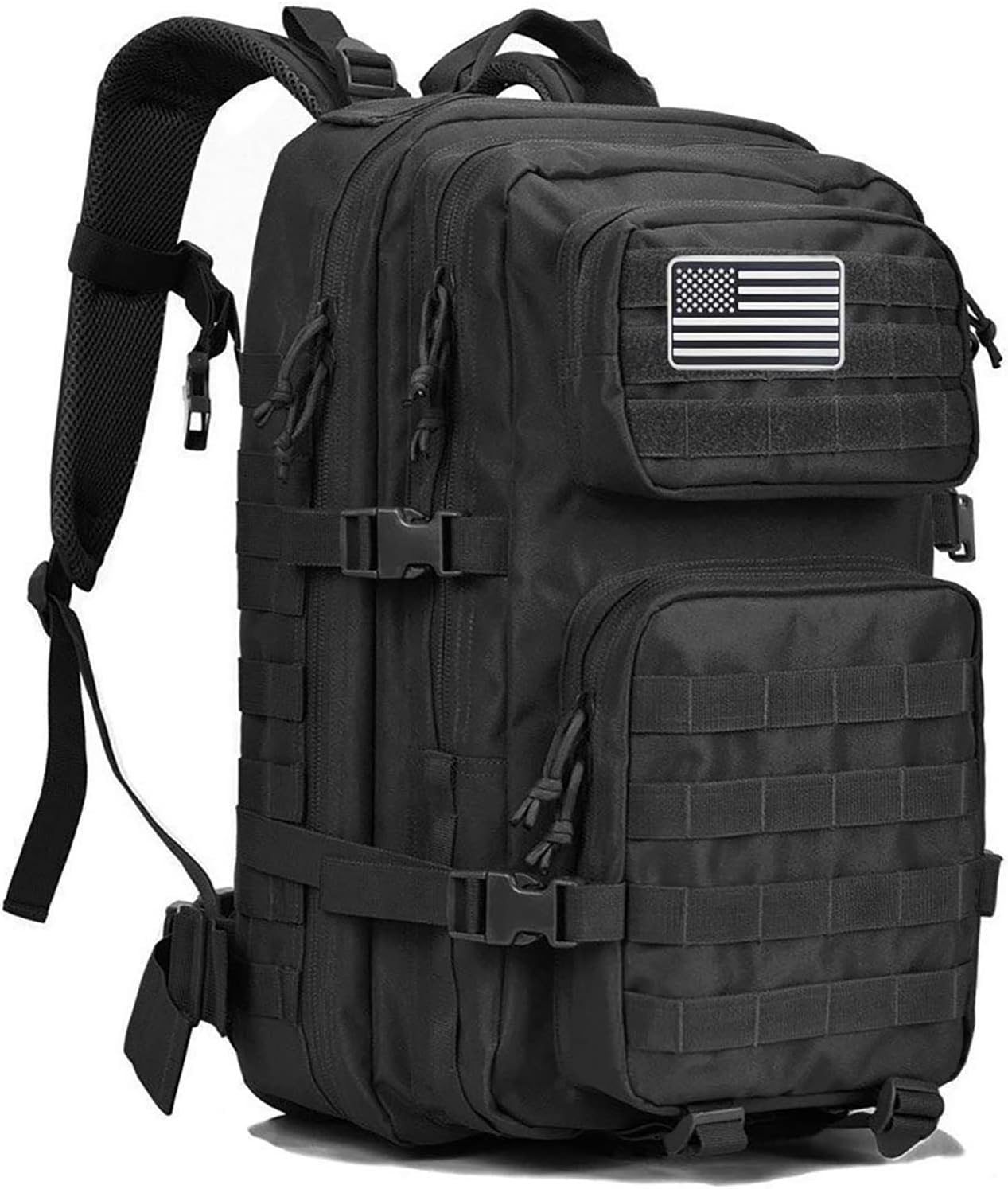 G4Free 45L Military Tactical Backpack 3 Day Assault Survival Molle Pack Bug Out Bag Travel Fishing Backpack Rucksack