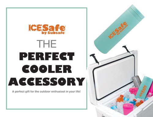 SubSafe IceSafe, Keeps Drinking Ice Clean and Separate in Cooler, Ideal for Mixed Drinks, Perfect for Boat, Beach, Parties, Picnics, Tailgating