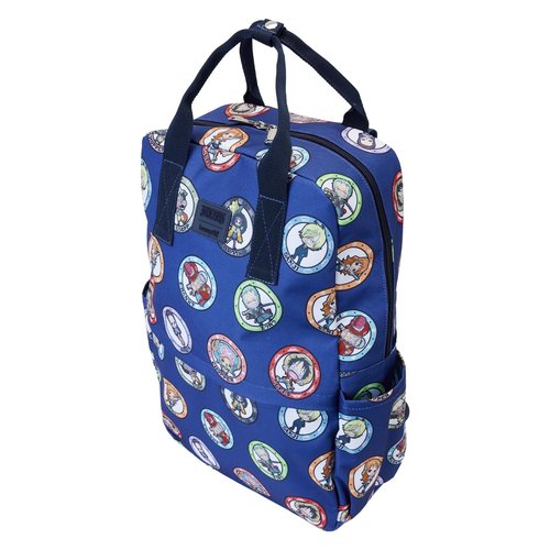 Loungefly Toei One Piece Aop Characters Full Size Nylon Backpack