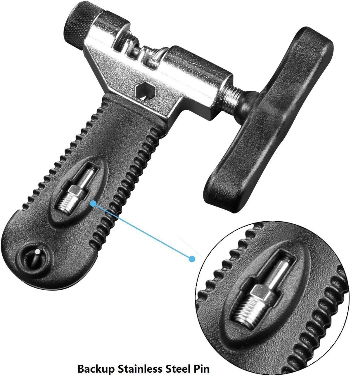Oumers Universal Bike Chain Tool, Road & Mountain Bicycle Chain Breaker & Installer Kit, Chian Splitter Repair Kit