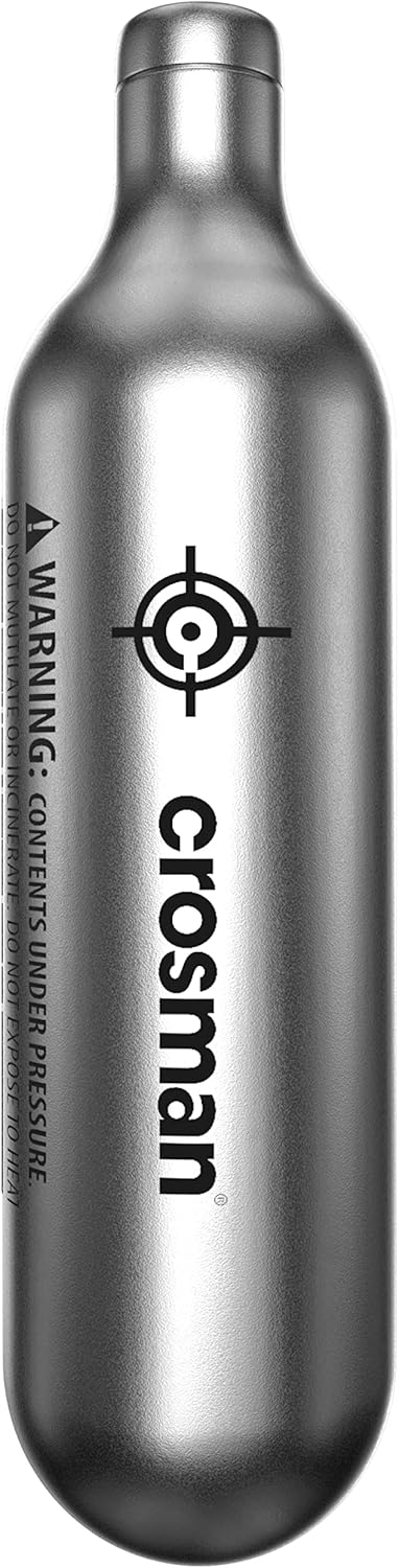 Crosman 500-Count CO2 Cartridges For Air Rifles And Air Pistols,Silver