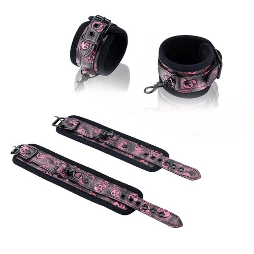 Spreader Bar Heavy Duty Stainless Steel Expandable Black Bar Home Gym with 4pcs PU Black-Pink Adjustable Strap,Sports Aid Training Fitness Gear Pilates Aid Kit,Indoor Yoga Set