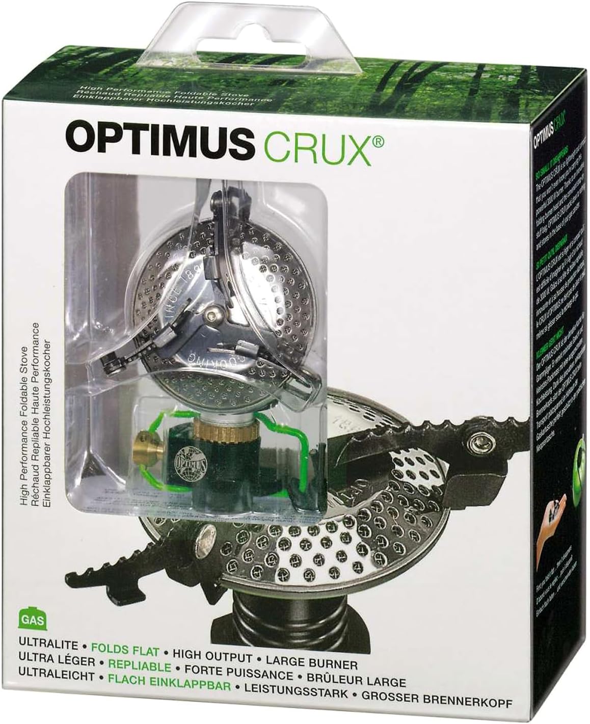Optimus Crux Portable Camping Stove - Lightweight, Compact & Efficient Cooking