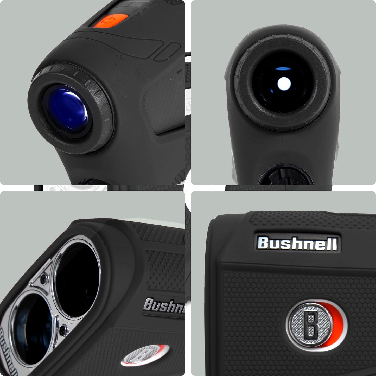 JAWEGOLF Silicone Case Compatible with Bushnell V6 and Bushnell V6 Shift Golf Rangefinder (Black)