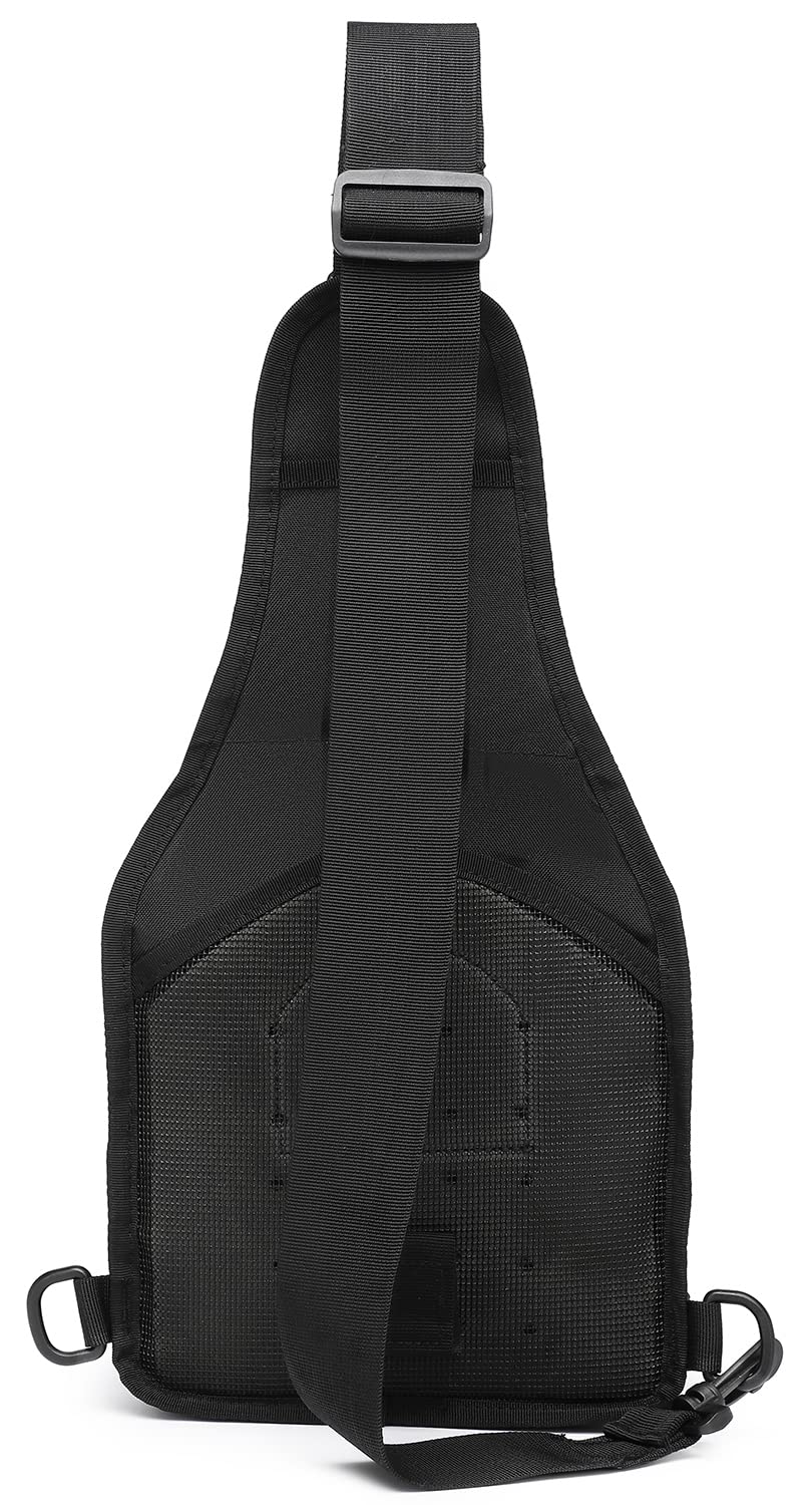ATBP Small Tactical Sling Bag for Men with Holster Military EDC Shoulder Bag CCW Crossbody Bag 7 Liters