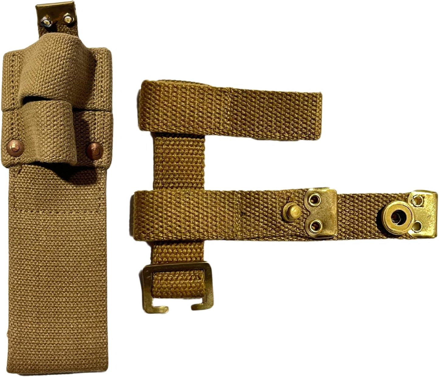 warreplica WWI British P08 Webbing Set (Full Set) Reproduction, Durable and Authentic Design for Collectors, reenactors, and Display use.