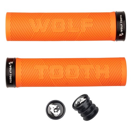 Wolf Tooth Echo Lock-On Grip – Pink Grip with Black Collar