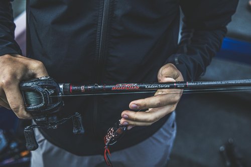 Dobyns Rods Kaden Travel SWIMBAIT / 7'9"" / 3 PC / 15-30 LB LINE Weight / 1-5 OZ Lure Weight/Medium/Heavy Fast Action/EVA Handle, Black / Cork