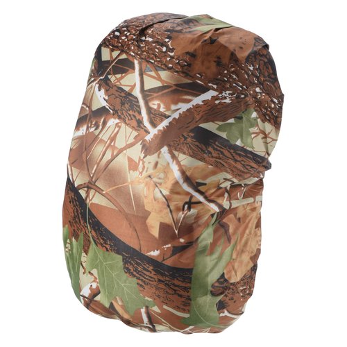 PATIKIL 45-55L Waterproof Rucksack Cover, Non-Slip Backpack Rain Cover for Travel, Hiking, Camping, Climbing, L, Leaf Camo