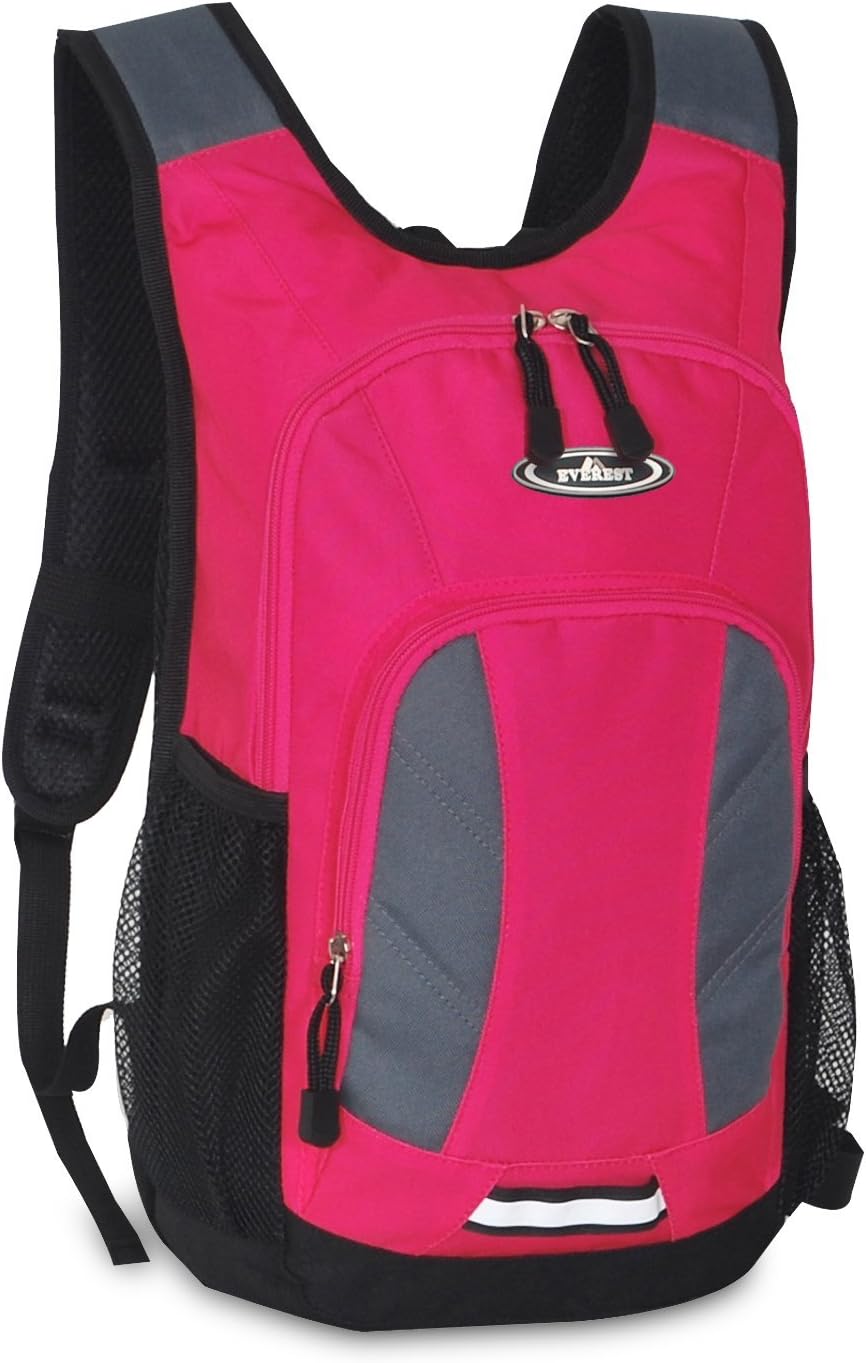 Everest Mini Hiking Pack, Dark Gray/Black, One Size