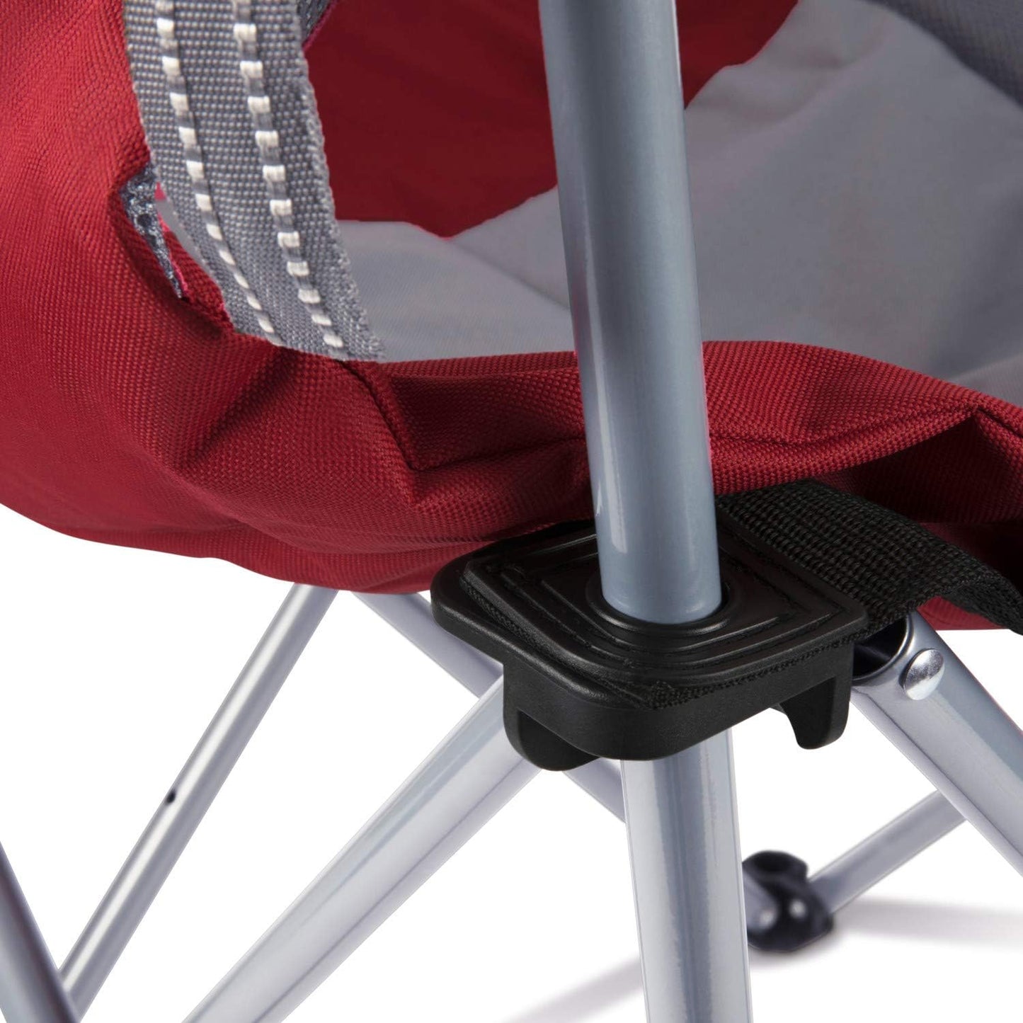 Picnic TIME Reclining Camp Chair, Beach Chair for Adults, Sports Chair with Carry Bag