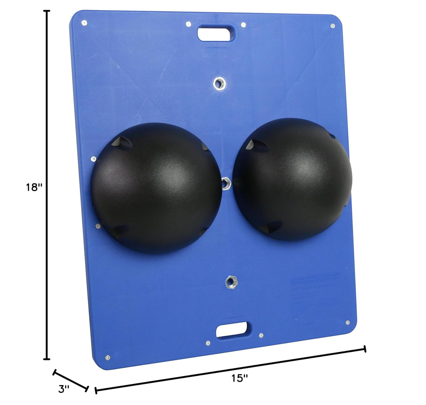 CanDo Balance Board 14x18 Inch, 2.5 Inch Height, Blue