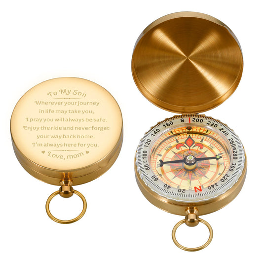 Compass Gifts for Son from Mom Stocking Stuffers for My Son Compass for Sons Sons Gifts for Birthday for Teen Boys My Son from Mom Dorm Essentials Christmas Stocking Stuffers for Teen Boys