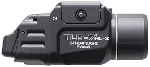 Streamlight 69458 TLR-7 HL-X USB 1000-Lumen 22000 Candela Rechargeable Rail Mounted Weapon Light, Includes Interchangeable High and Low Switches, Black